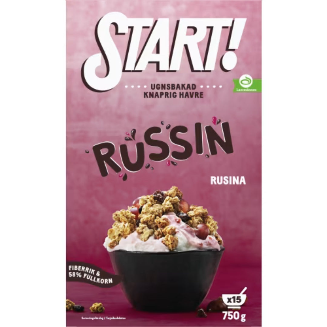Start! Russin Granola - Raisin Granola 750g