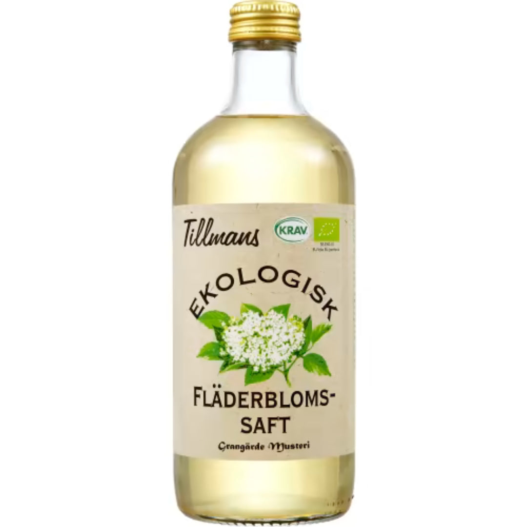 Tillmans Fläderblom Ekologisk Saft - Elderflower Organic Cordial 0.5L