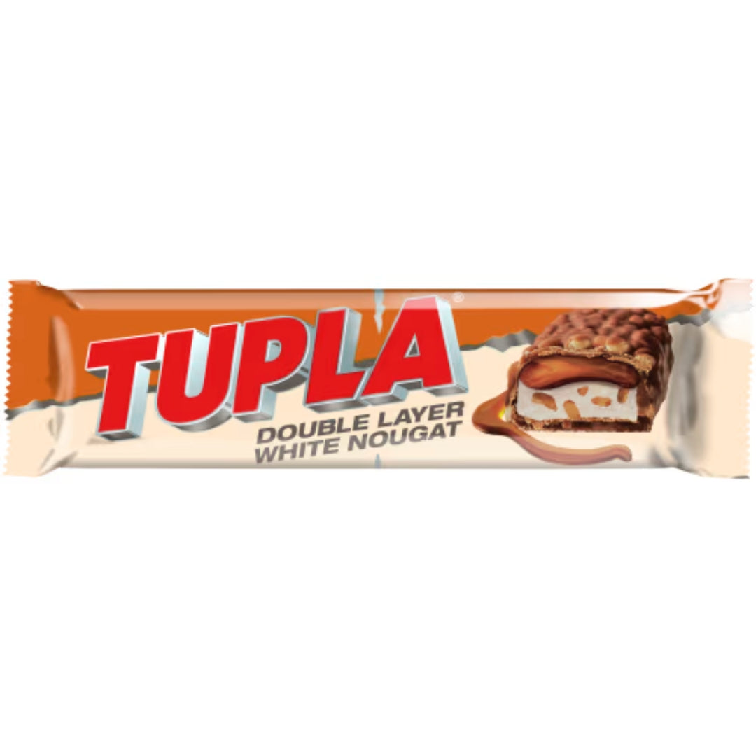 TUPLA White Nougat - White Nougat Chocolate Bar 48G