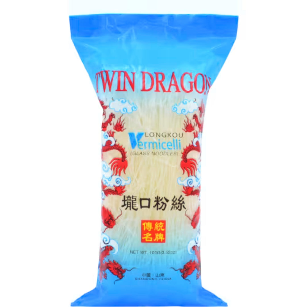 Twin Dragon Glass Noodles - Glass Noodles 100g
