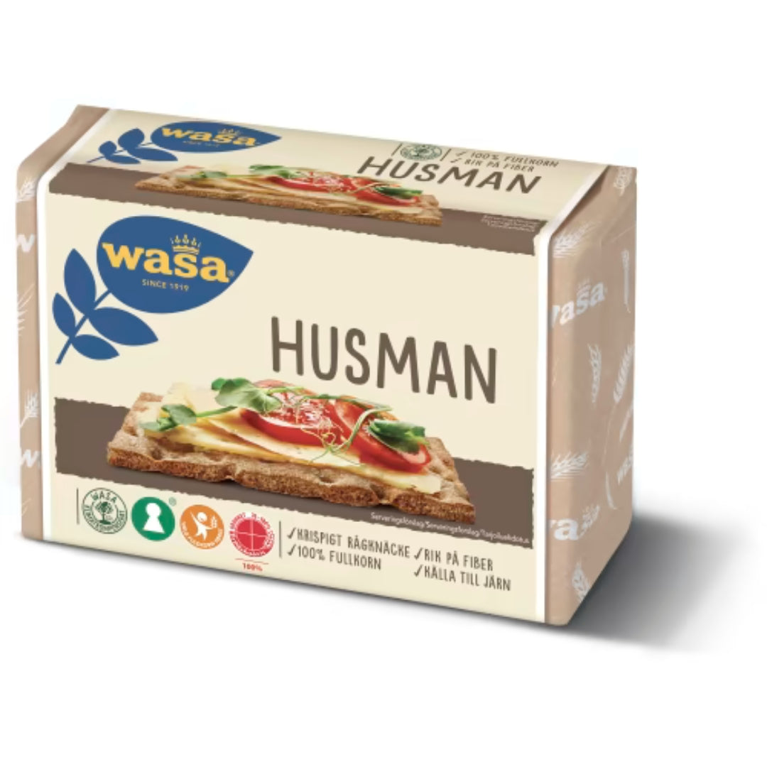 Wasa Husman – Traditional Rye Crispbread 260g