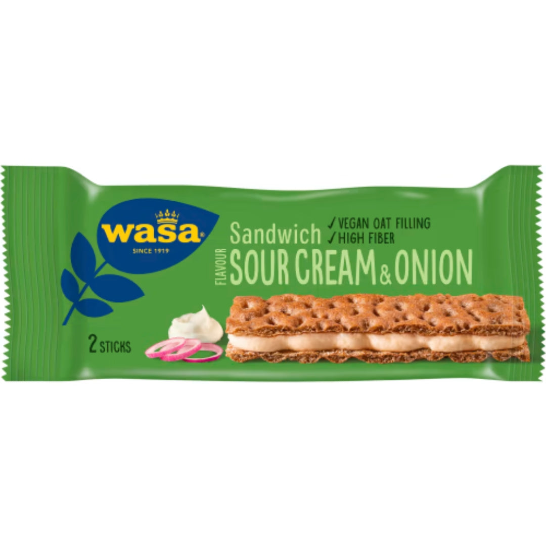 Wasa Sourcream Onion Sandwich 2-pack - 33g