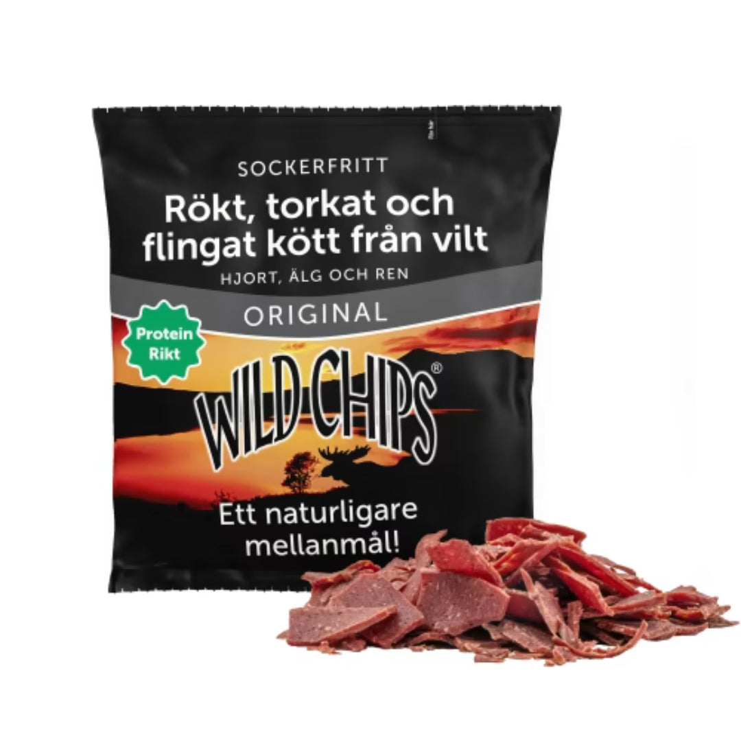 Wild Man Wild Chips - A More Natural Snack 40g