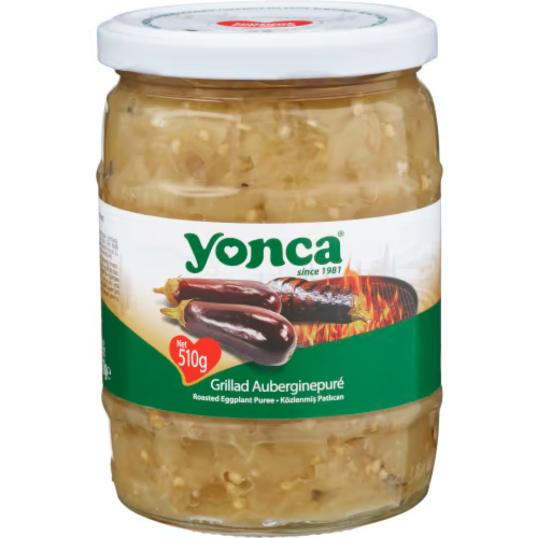 Yonca Auberginepuré Grillad - Grilled Eggplant Puree 510g