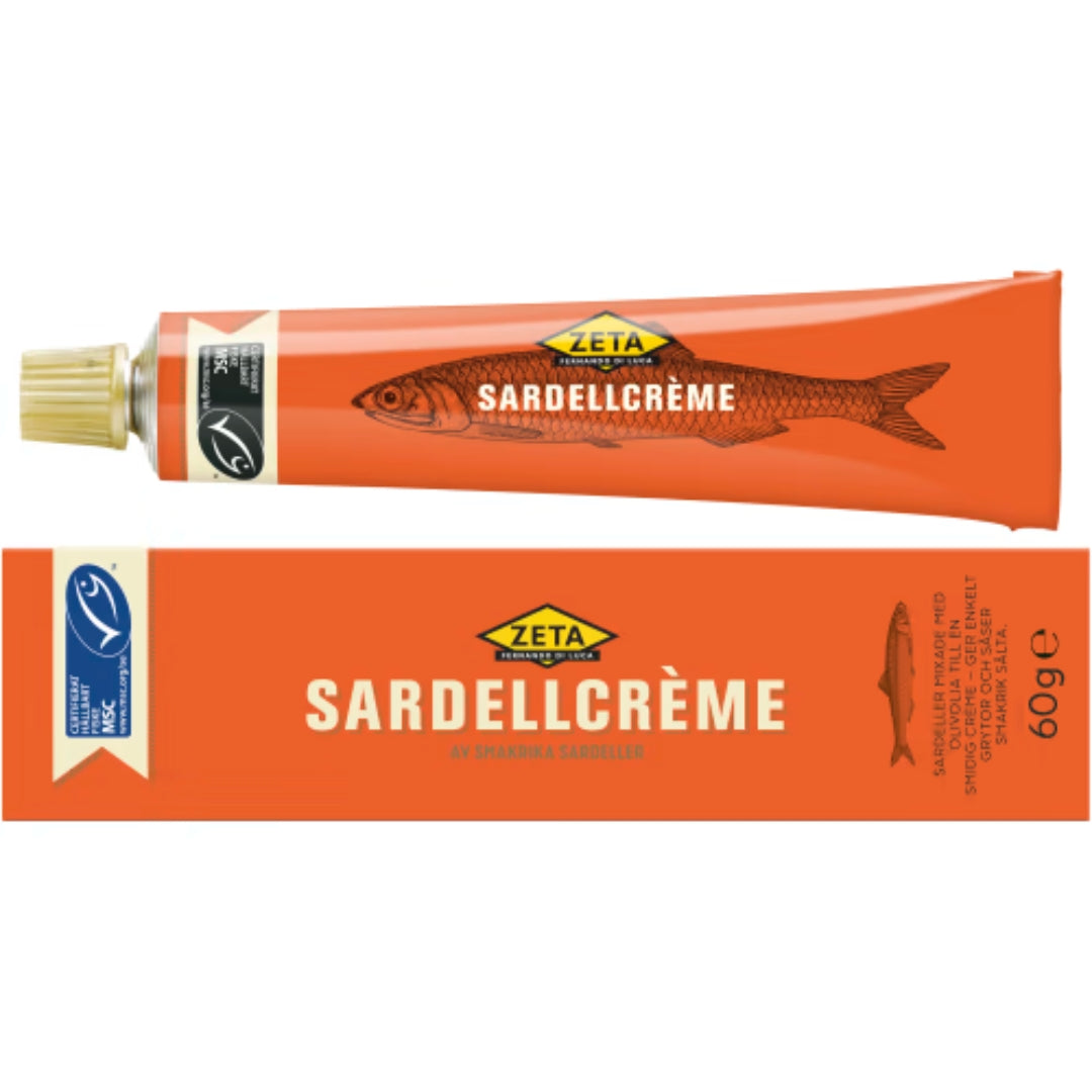 Zeta Sardellcremé - Anchovy Cream 60g