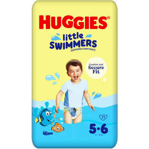 Huggies Swim Pants 5-6 12-18 Kg - Swim Diapers 12-18kg 11p