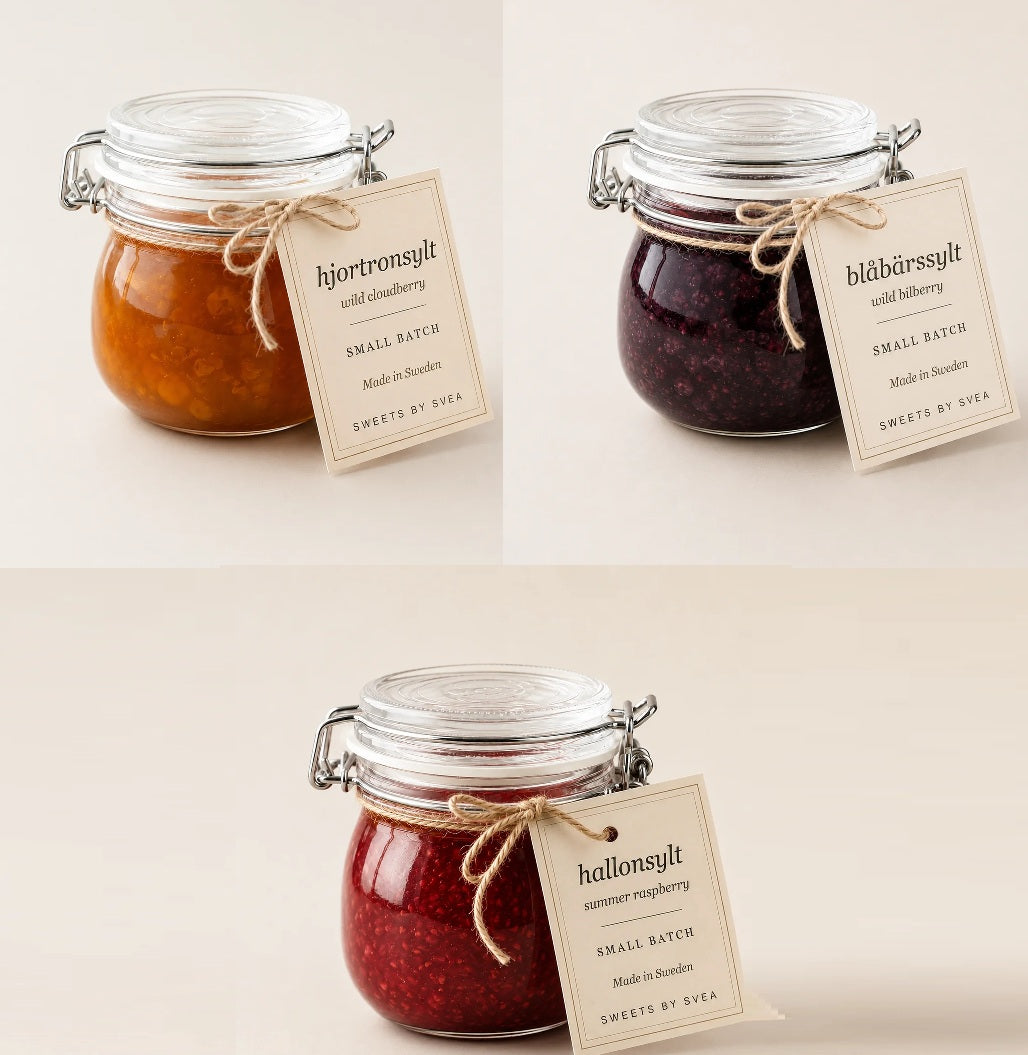Tripple Jam Homemade 3x120ml