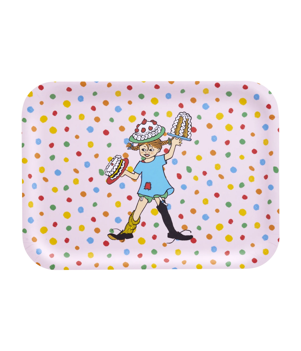 PIPPI Bricka Födelsedag 27X20CM