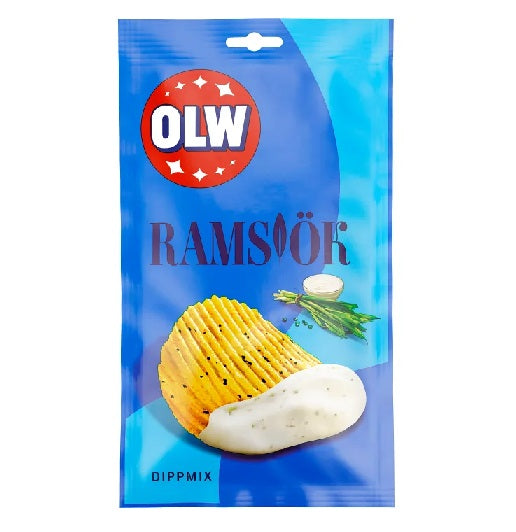 OLW Dippmix Ramslök - Dip Mix with Onion Flavour 21g