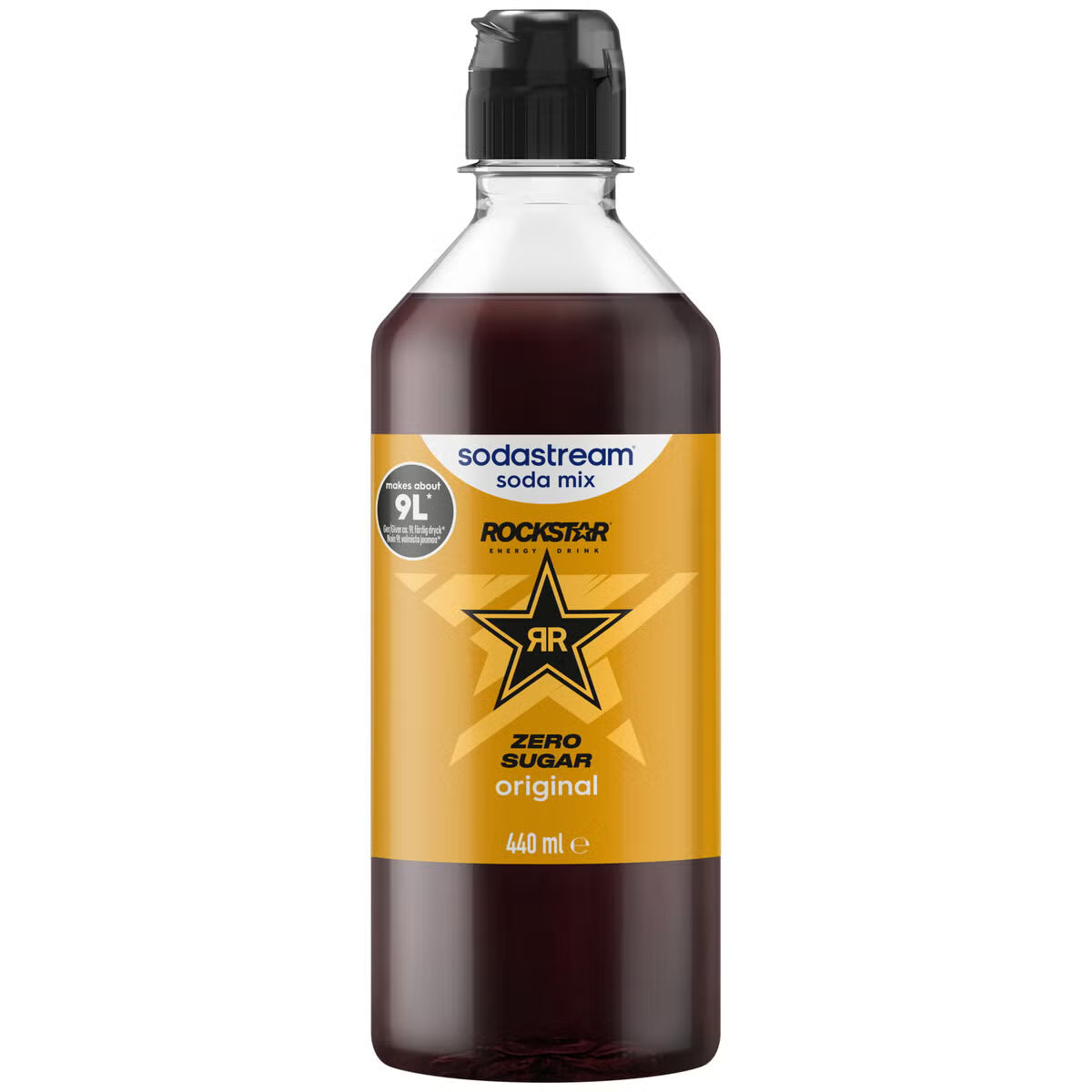 SodaStream Rockstar Energy Original Zero – Energy Drink Syrup Original Zero 440ml