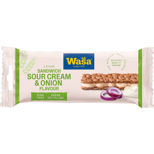 Wasa Sourcream Onion Sandwich 2-pack - 33g